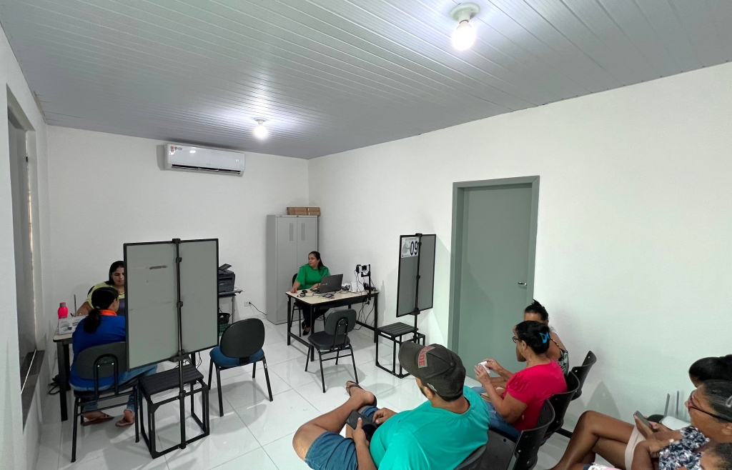 Posto Eleitoral de São Pedro da Cipa inicia atendimento de eleitores(as) do município