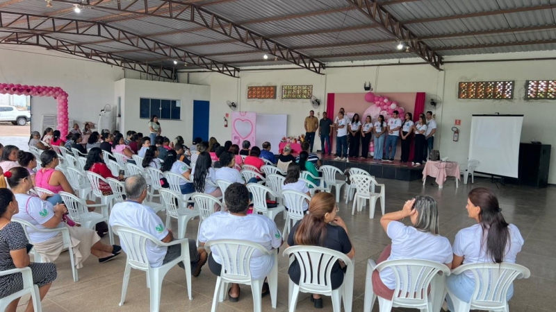 Sade encerra Campanha Outubro Rosa com evento de conscientizao em So Pedro da Cipa